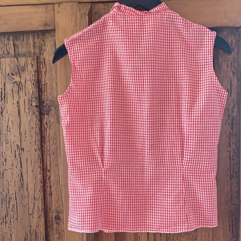 EUC Vintage hand made gingham tank. - Picture 6 of 8